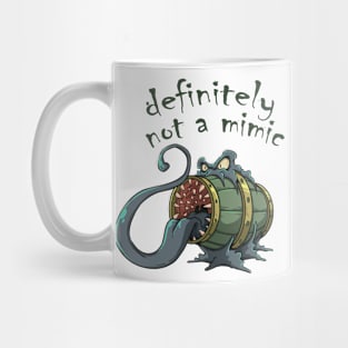 Roleplaying Fun RPG Mimic Meme Joke Creature Illustration Mug